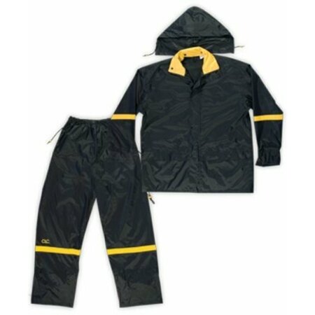 CUSTOM LEATHERCRAFT R1032XL RAIN SUIT XXLARGEBK R1032X